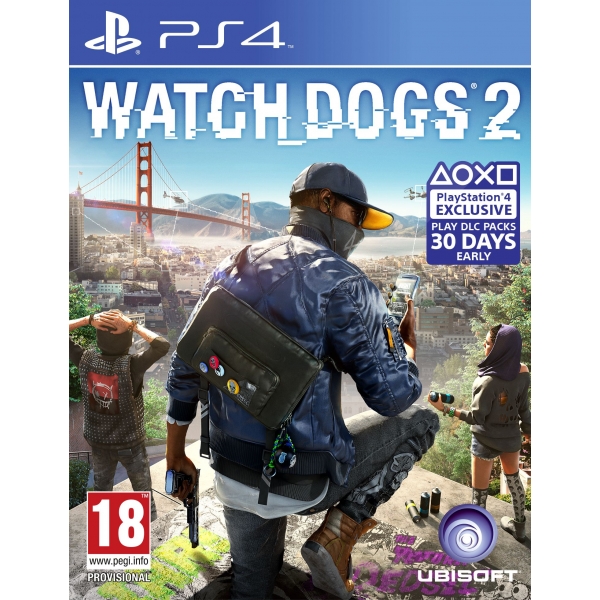 Watch Dogs 2 PS4 Game (with Zodiac Killer DLC) Watch Dogs 2 PS4 Game (with Zodiac Killer DLC)